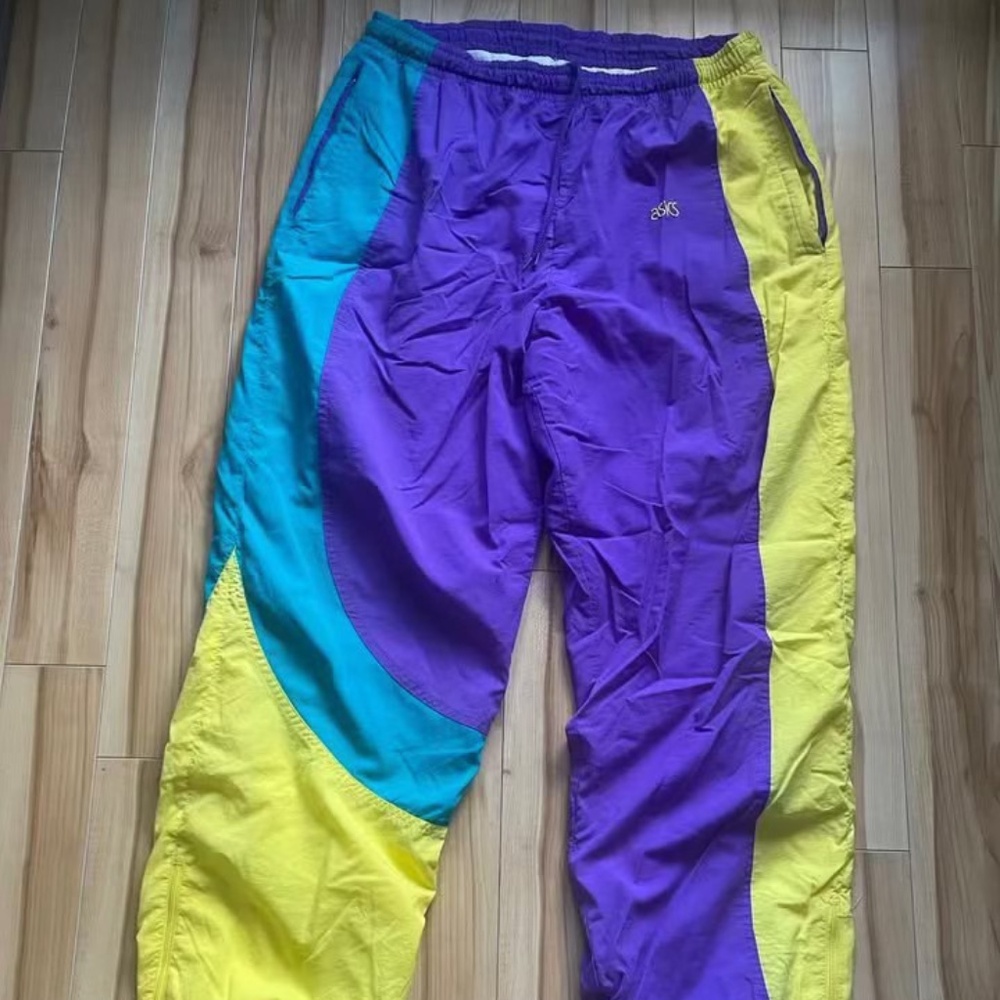 vintage asics pant